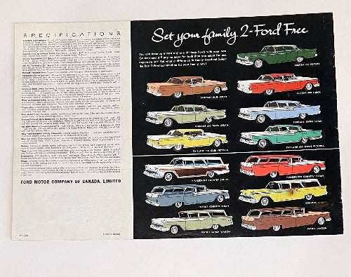 FORD Galaxie Fairlane Brochure