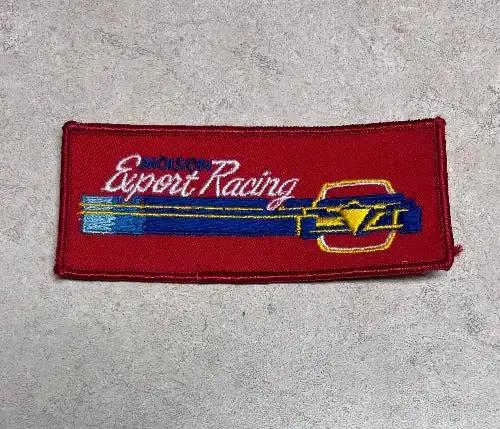 Vintage Molson Export Auto Racing Patch