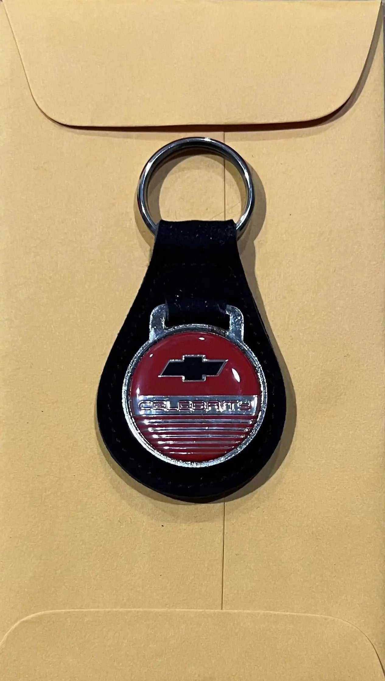 Chevy Celebrity Top Grain Black Suede Leather Vintage Key Fob Accessories EXC Relic has been store safely away for decades and will be a great addition to your class