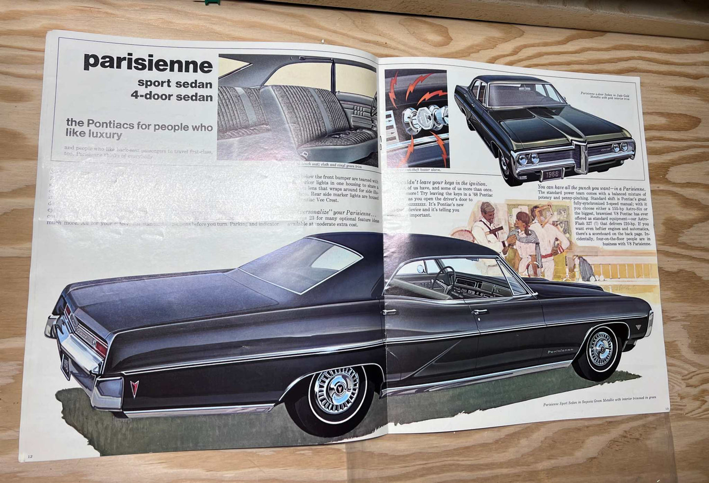 1968 PONTIAC Parisienne Brochure