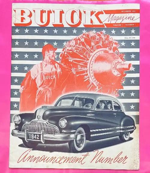 Buick Magazine Brochure October 1941