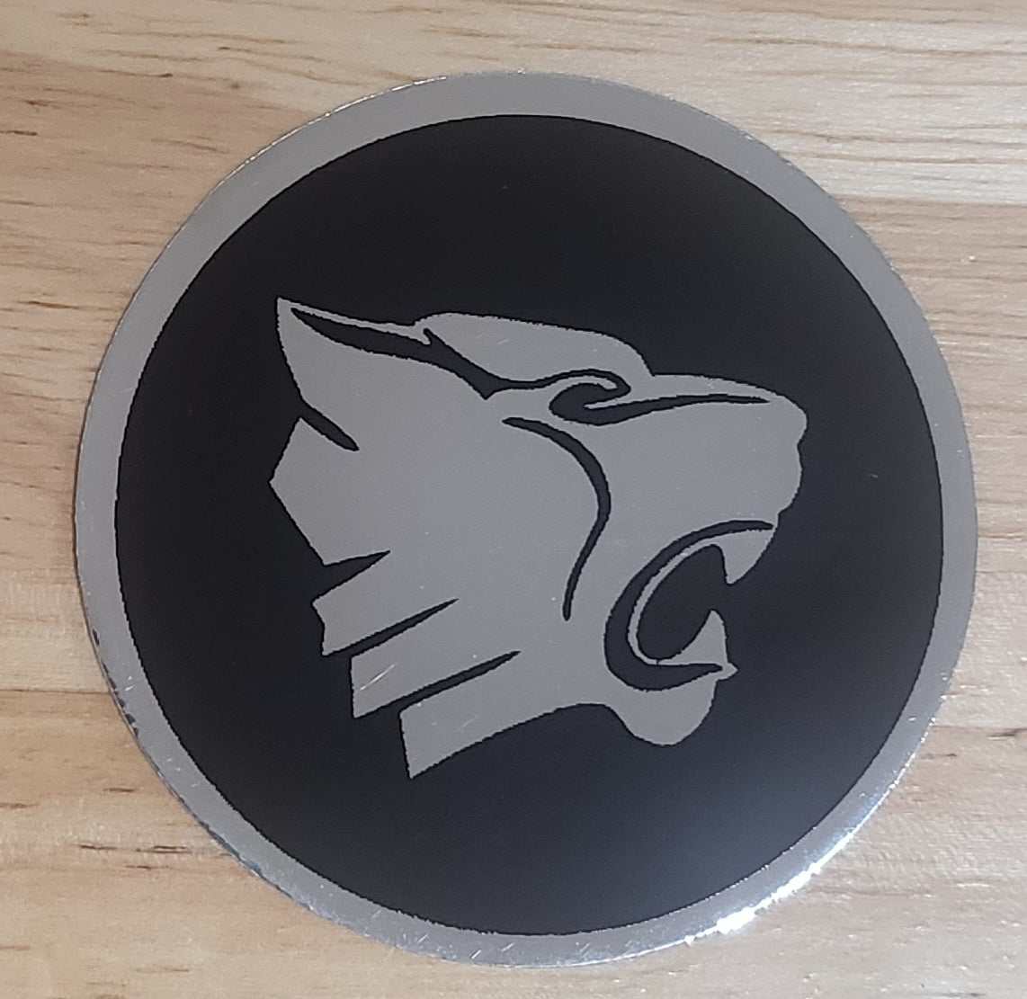 Buick 1963 Riviera Air Cleaner Snorkel Cat Decal Restoration N.O.S. EXC Relic has been safely stored away for decades and measures approximately 2.5 inch circle