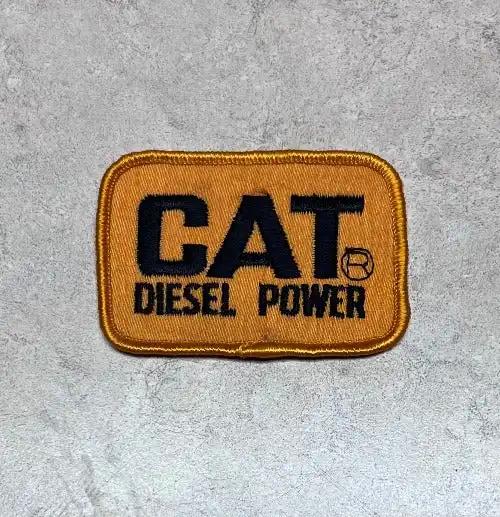 Vintage Cat Diesel Power Patch Small