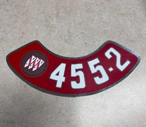 Buick 455 2 Barrel Decal