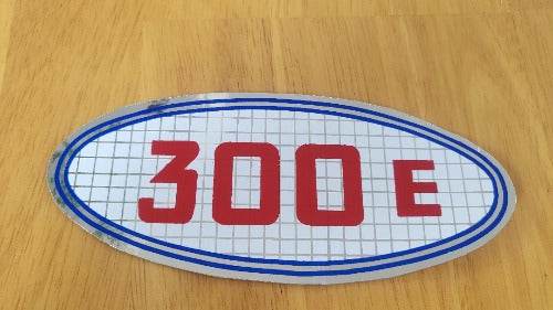 Chrysler 300 E Valve Cover Decal Auto Oval 1959 Mopar NOS LIMITED LOOK. This relic has been stored for decades and measures 2.5 inches in width by 6.25 in length.