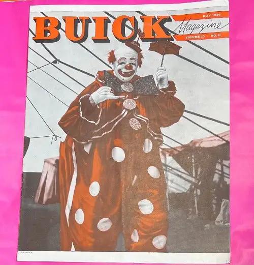 Buick Magazine Brochure May 1949 Volume10 Number 11 in MINT Condition, original item. Incredible find, rare and sought after BUICK collectible will be shipped with