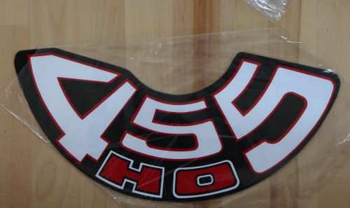 Pontiac 1971-72 GTO Trans AM 455 HO Air Cleaner Decal