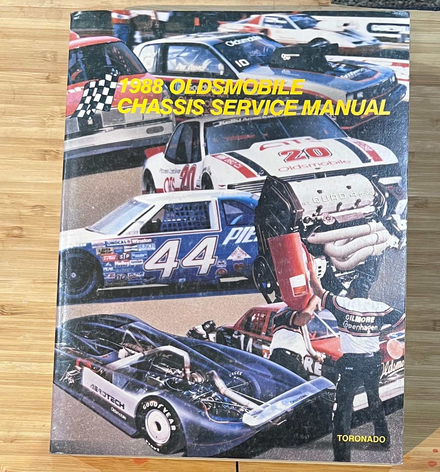 Oldsmobile Toronado 1988 Original Chassis Body Service Manual Vintage New Old Stock Restoration Relic has been stored away safely for decades and ton of information