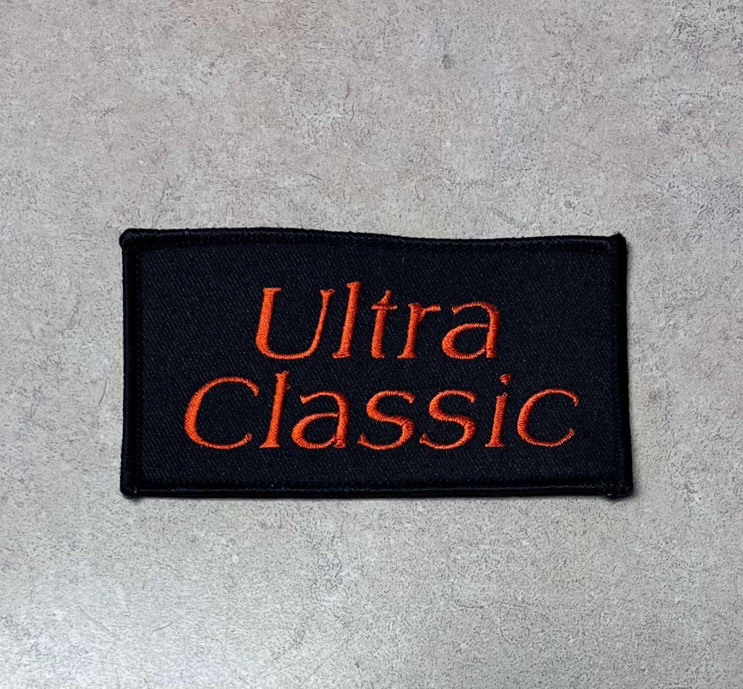 Ultra Classic Bowling Ball Patch Sport New Old Stock EXC Teams League Relic has been safely stored away safely for decades and measures approximately a 2 inches x 4
