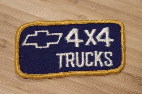 Chevrolet 4 x 4 Trucks Patch