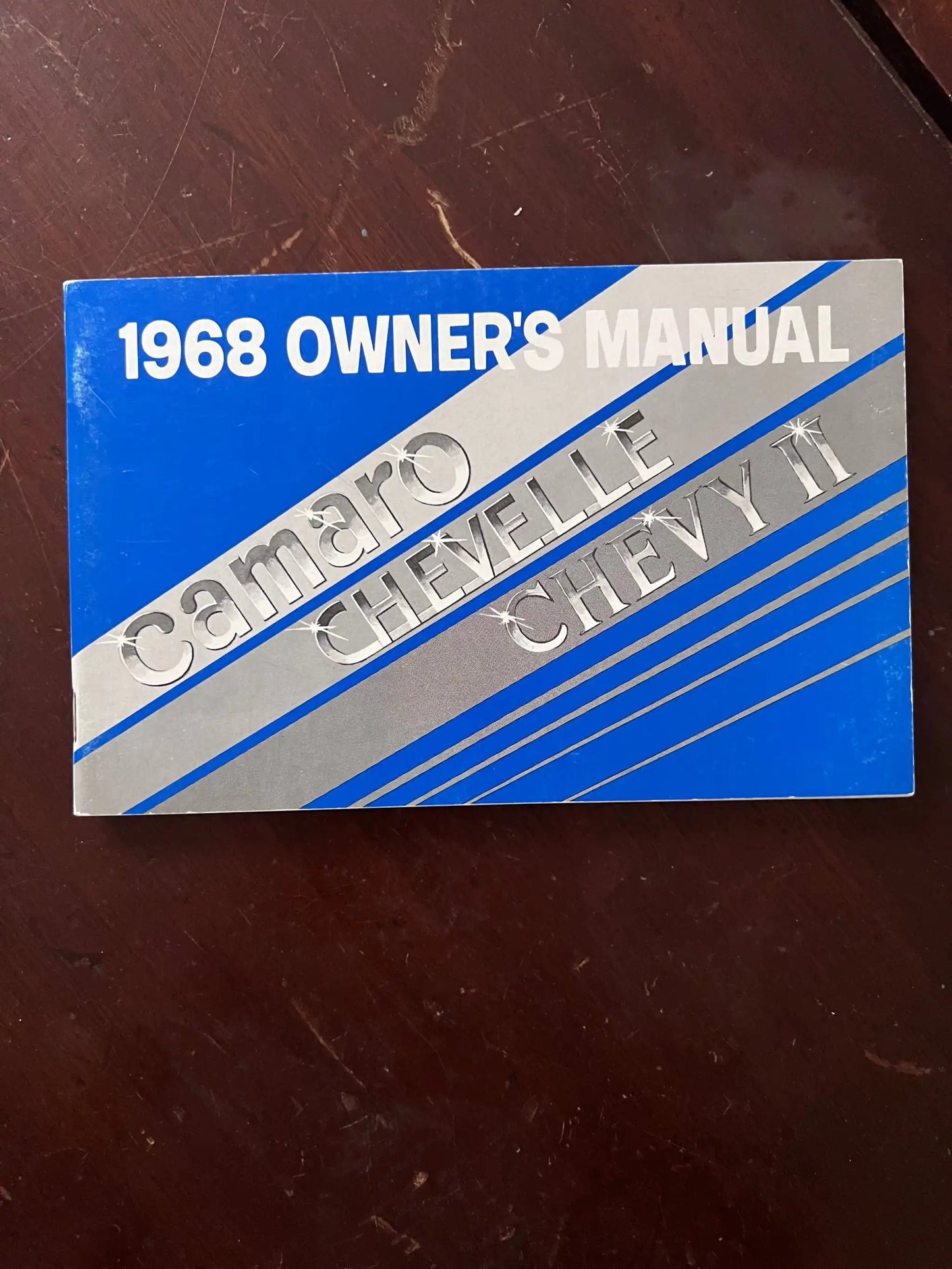 1968 Camaro Chevelle Chevy II Owners Manual