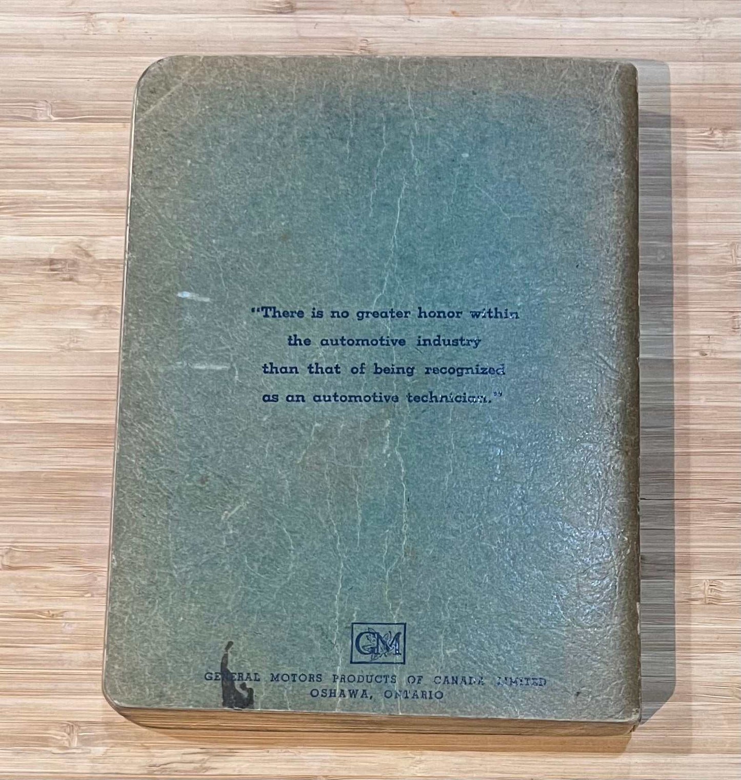 Chevrolet 1941-42 Original Reference Manual Maple Leaf GMC Trucks NOS Relic has been store safely away for decades and loaded with original information on each