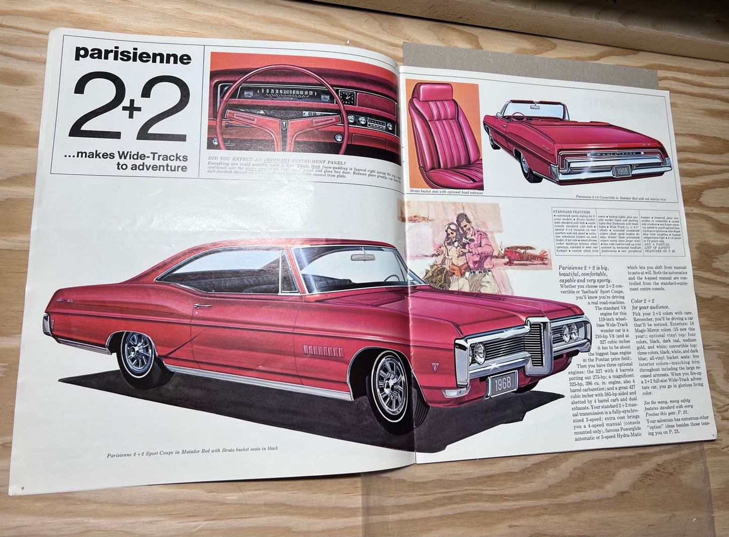 1968 PONTIAC Parisienne Brochure