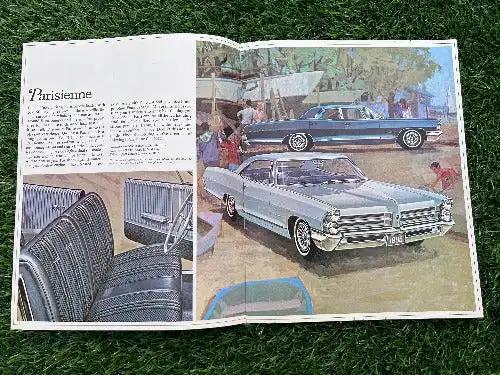 THE PONTIAC STORY 1965 EDITION BROCHURE ORIGINAL VINTAGE MINT NOS ITEMITS A GREAT LIFE WITH PONTIAC! 1965 SALES BROCHURE, ORIGINAL ITEM, MINT NOS CONDITION, VINTAGE AUTO MEMORABILIA. 17 PAGES FRONT TO BACK OF VINTAGE DRAWINGS, RELEVANAutomotivePG Relics