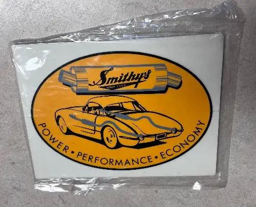 Smithys Muffler Exhaust System Original Window Decal