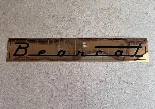 Studebaker Commander Bearcat 1954-1955 Gold Decal