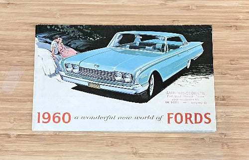 1960 Ford Falcon Thunderbird Brochure