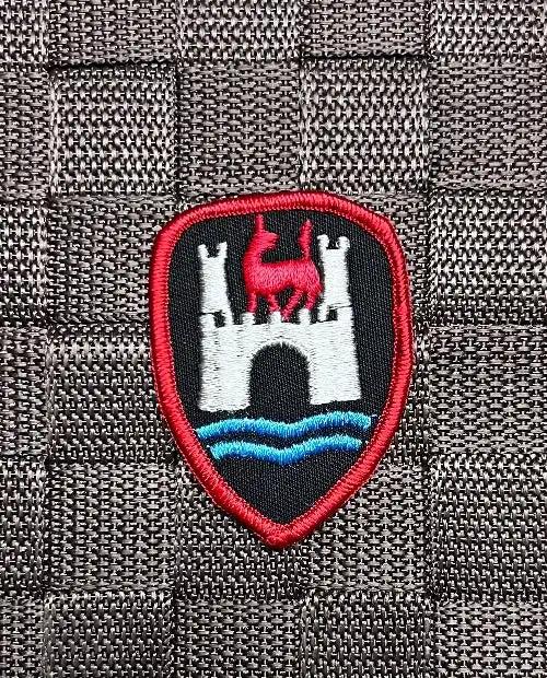 Vintage Volkswagen Wolfsburg Castle Patch