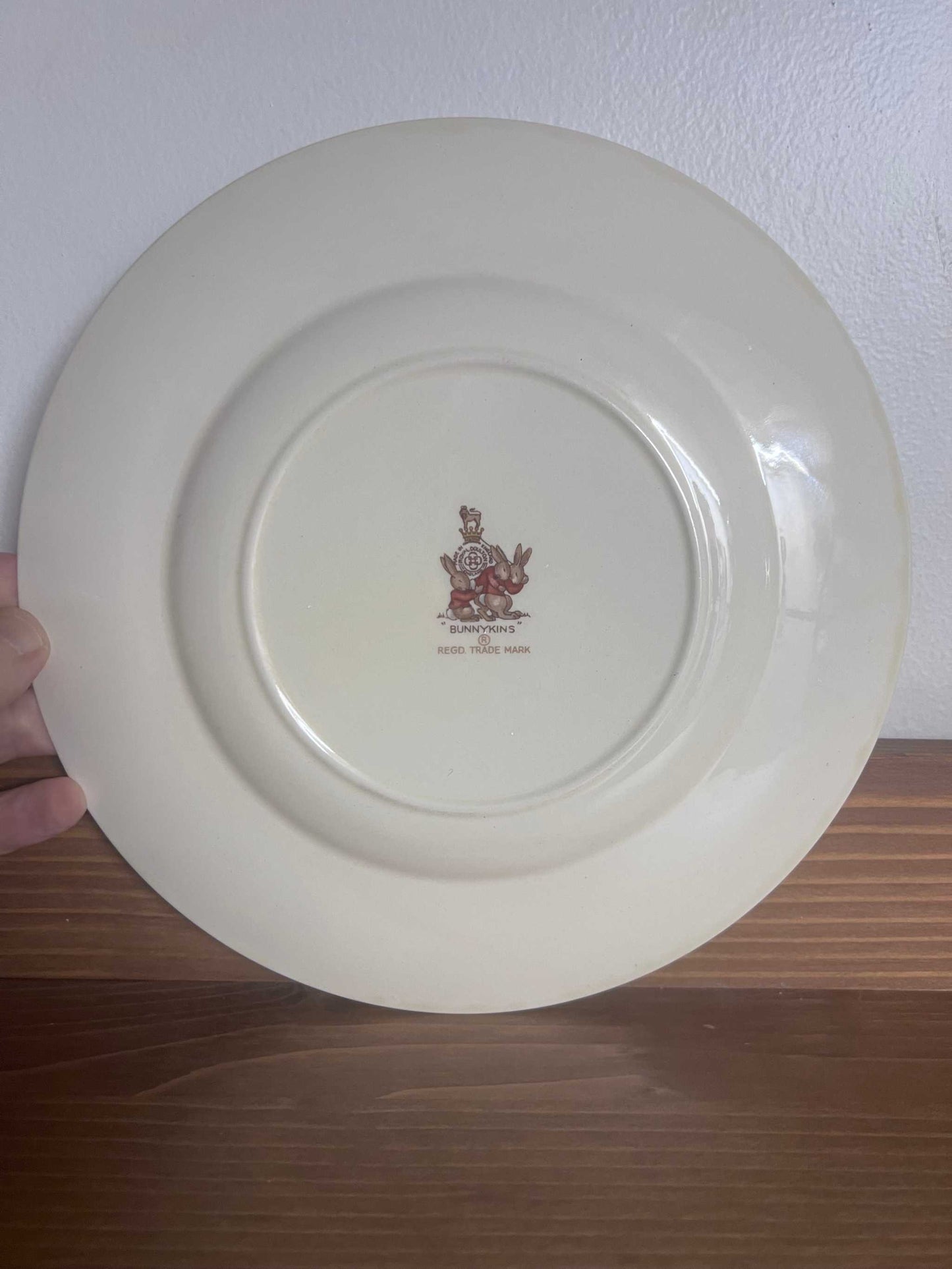 Royal Doulton Bunnykins Plate Great addition to your Bunnykins collection. Excellent condition, vintage and adorable playful scene