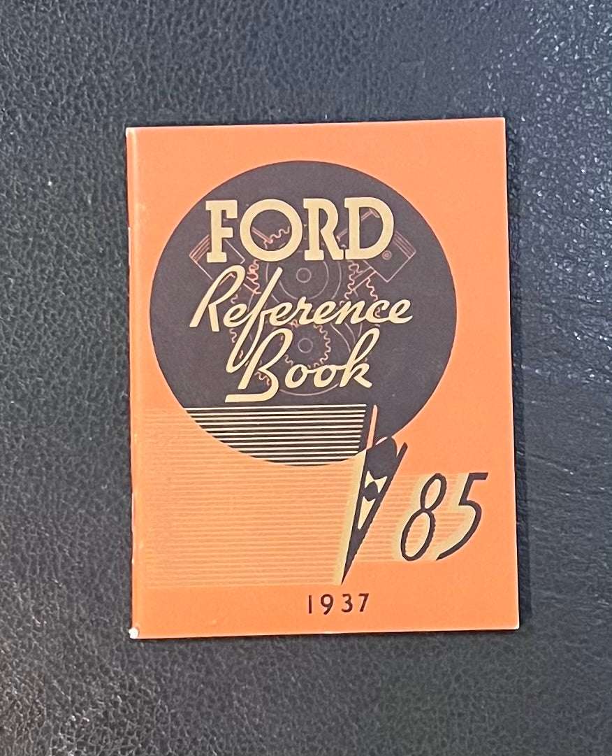 Ford Reference Book 1937 Vintage Manual NOS Restoration EX Condition Relic has been stored away safely for decades and ton of information for various models