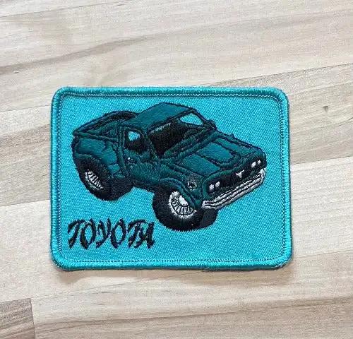 Toyota Pickup Truck Vintage Patch