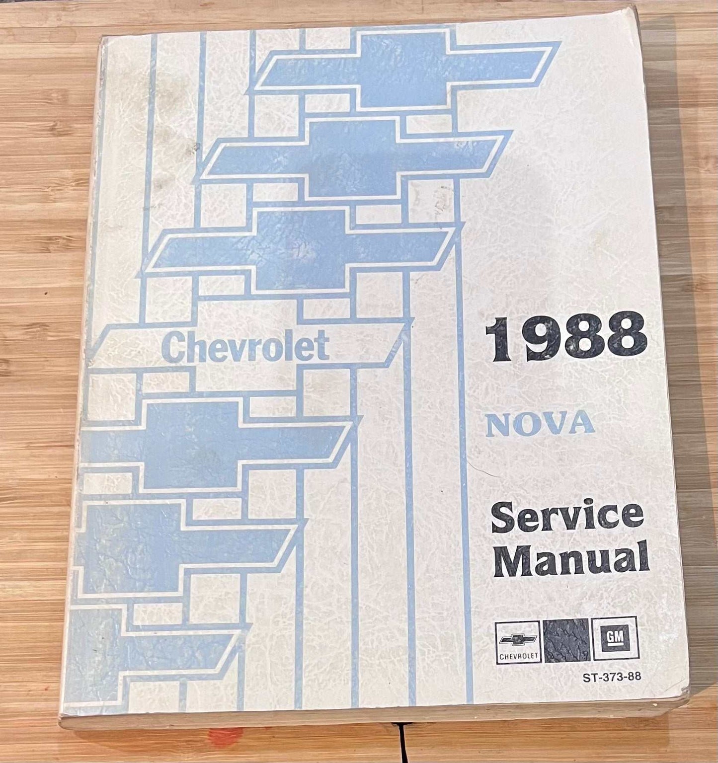 Chevrolet Nova 1988 Original Service Manual Vintage N.O.S. Restoration Relic has been stored away safely for decades and ton of information within the manual
