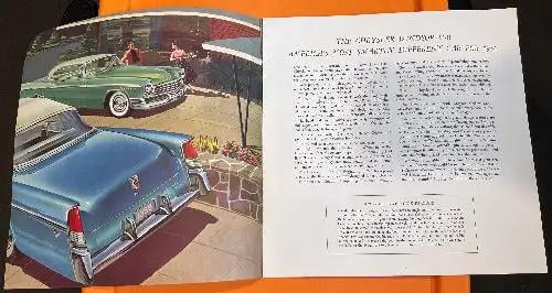 Chrysler Windsor V8 Brochure 1956 The Power Style Vintage Original NOS Power Style The Forward Look Americas most smartly different car for 1956 a great collectible for the Chrysler owner