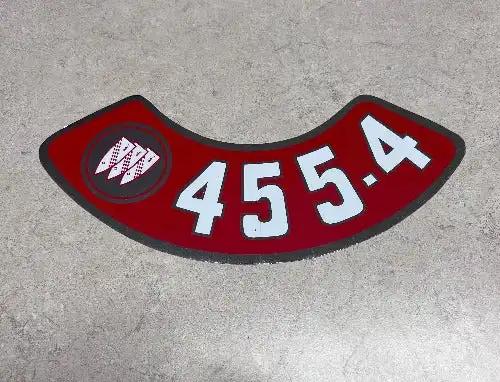 Buick 455 4 Barrel Decal