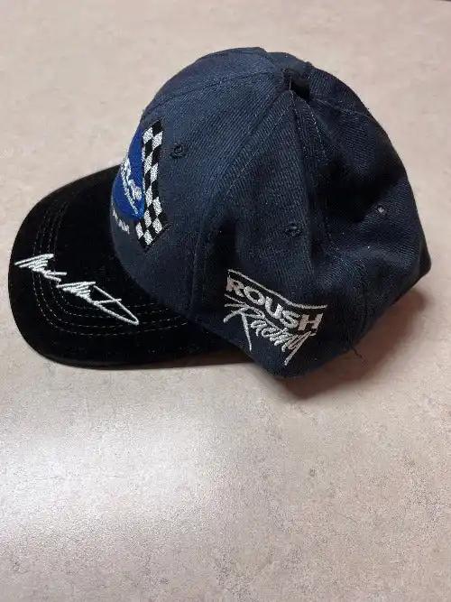 Mark Martin Number 6 NASCAR Hat Roush Racing 2000 New Old Stock Relic has been stored away safely for decades and would be a great collector/fan addition