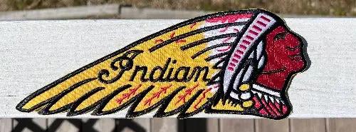 Indian Motorcycle Large Headdress Jacket Patch