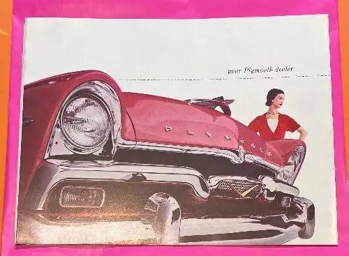 PLYMOUTH 1956 Brochure