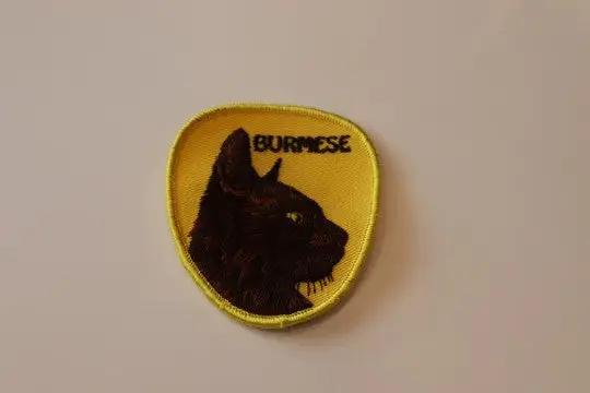 BURMESE CAT PATCH