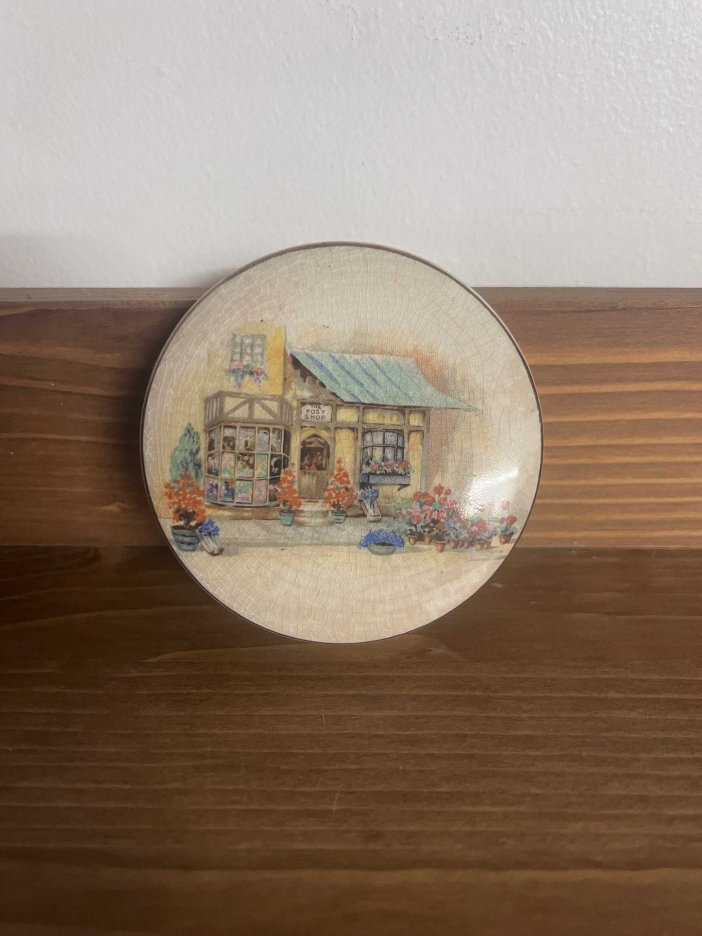 Frank Cooper Staffordshire Porcelain Tea Jar English with lid. This piece is in good vintage condition. Very well cared for and ready to be loved again