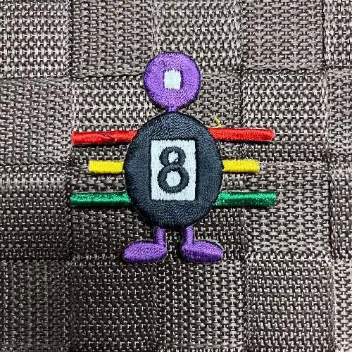 8 Ball Pool Character Eclectic Patch