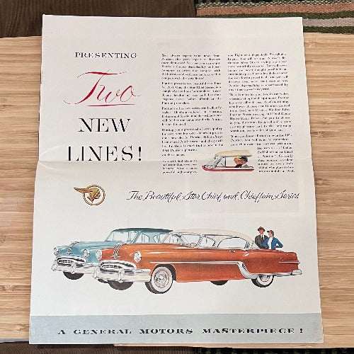 The New 54 Pontiac Brochure