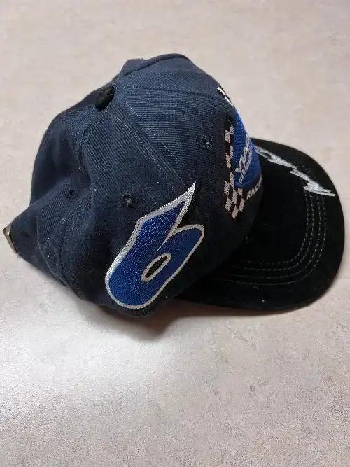 Mark Martin Number 6 NASCAR Hat Roush Racing 2000 New Old Stock Relic has been stored away safely for decades and would be a great collector/fan addition
