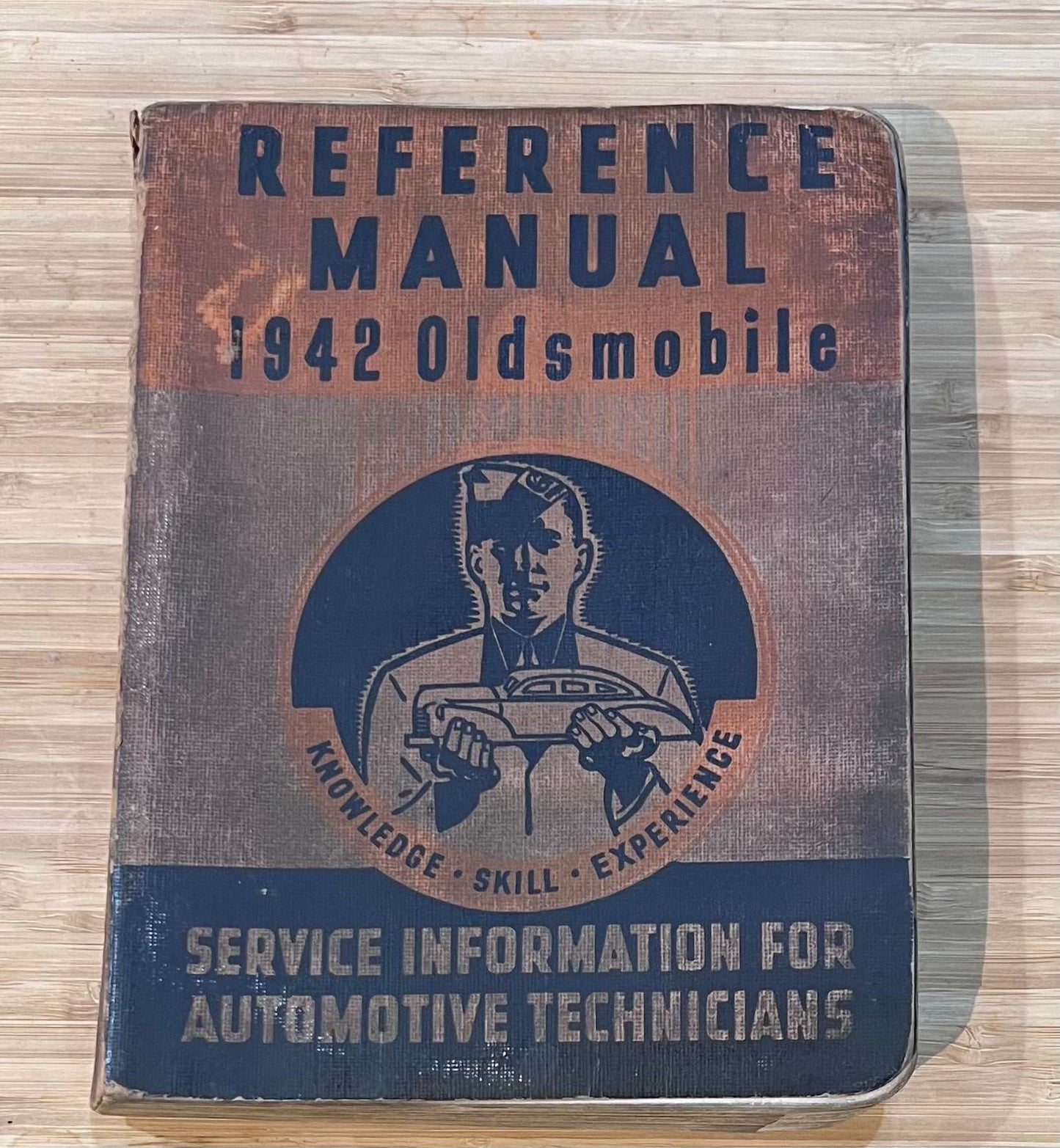 Oldsmobile 1942 Original Reference Manual New Old Stock Condition Treasure Relic has been store safely away for decades and loaded with original information