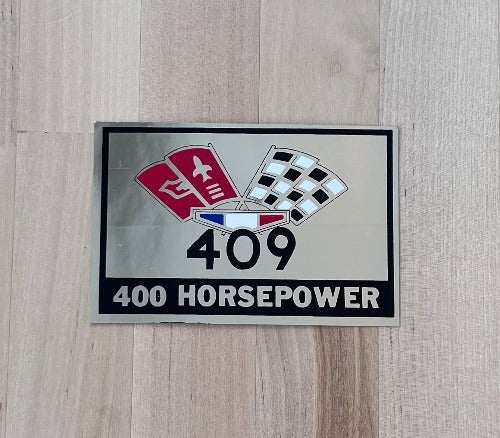 Impala 409 400 Horsepower Decal