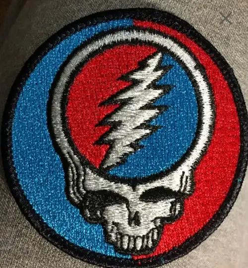GRATEFUL DEAD Skull Patch