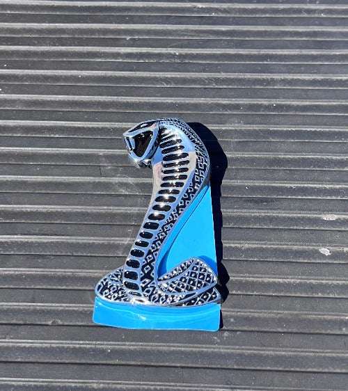 Mustang Cobra Shelby Emblem Facing Left Excellent Condition Mint Part