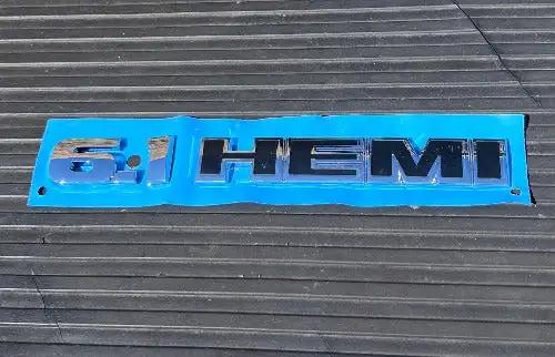 DODGE CHRYSLER 6 1 HEMI CHROME Emblem Logo Accessories Other Dodge and Mopar are available check out our catalog!! Automotive PG Relics