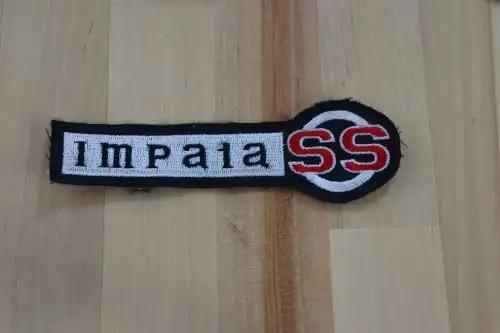 Chevy IMPALA SS PATCH Chevrolet Block Lettering AUTO N.O.S. Mint. This NOS relic patch has been stored for decades it is measuring 1.5 in width x 5 inches in length.