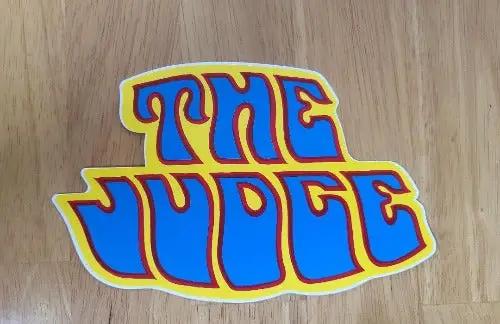 Pontiac The Judge Fender Decal 1970 RED BLUE AND YELLOW GTO Parts NOS Relic has been stored for decades and measures 4 in width by 6 in length. Restoration Ready