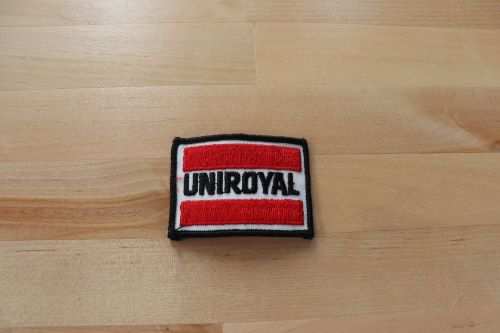 UNIROYAL TIRE Vintage PATCH Sponsorship Racing Excellent N.O.S. Item is measuring 2.5 x 2 inUNIROYAL TIRE PATCH NOS VINTAGE EXC STITCHING VINTAGE UNIROYAL tire patch measuring 2.5 x 2 in. A great piece to add to your vintage collection. Make Your Own gift