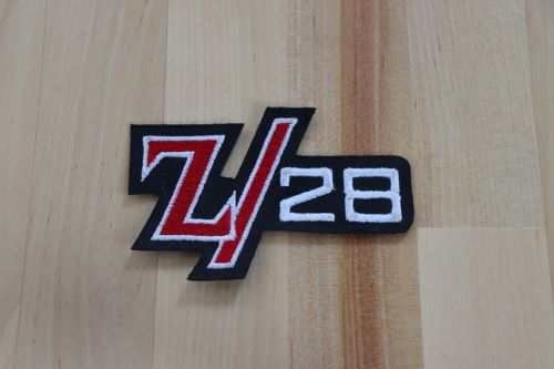 Chevrolet Z 28 Patch Chevy Block Lettering AUTO Vintage Mint Condition. This NOS relic patch has been stored for decades it is measuring 2.25 in x 3.25 inches in.