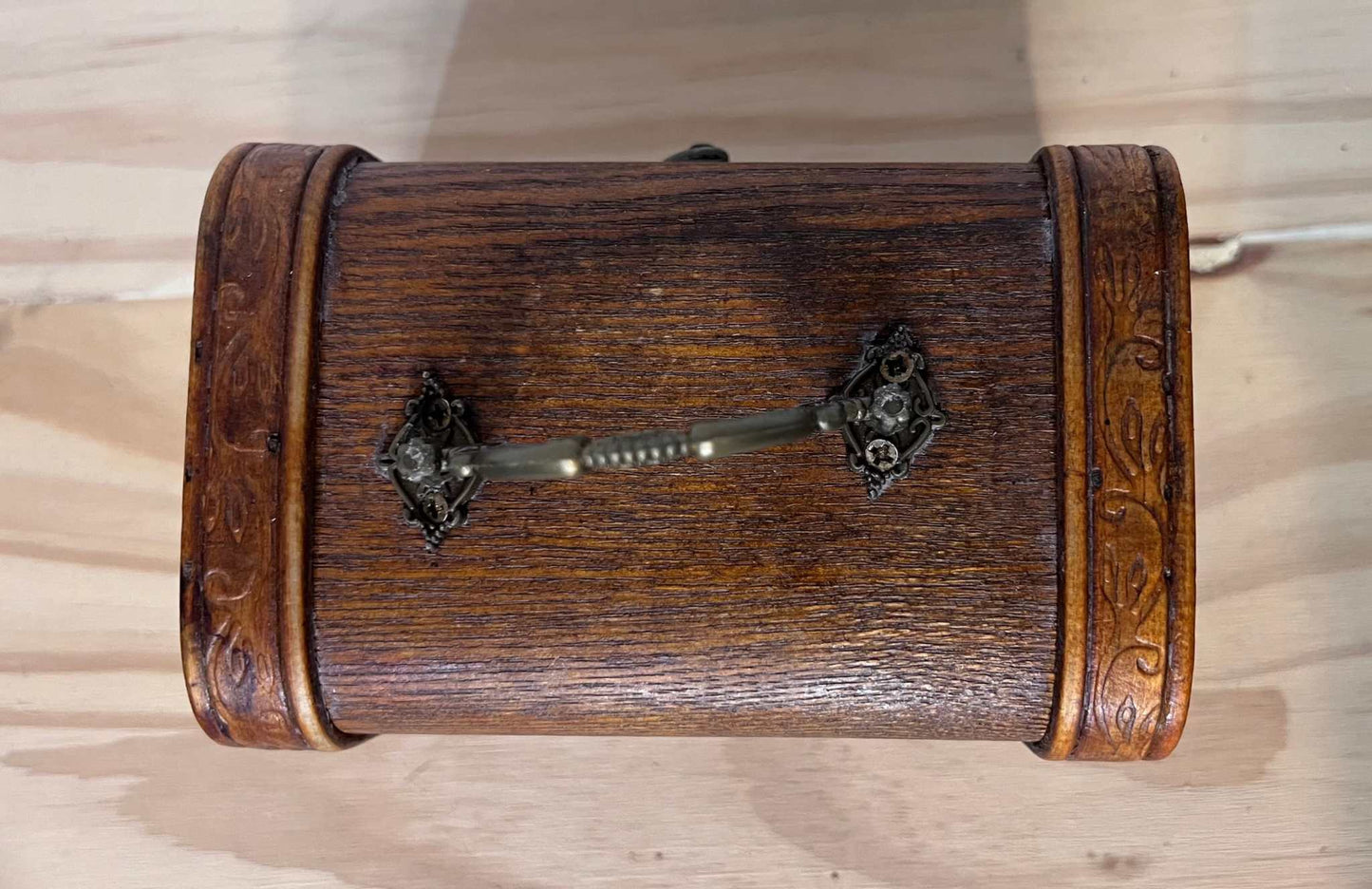 Antique Style Wooden Trunk Chest