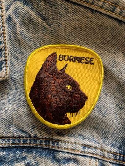 BURMESE CAT PATCH
