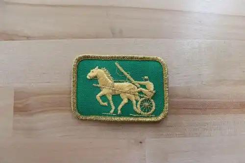HARNESS Horse Racing patch measures 3.5 length x 2.5 in width and is in great vintage condition. Perfect for the horse lover out there, only on PG Relics. NOS