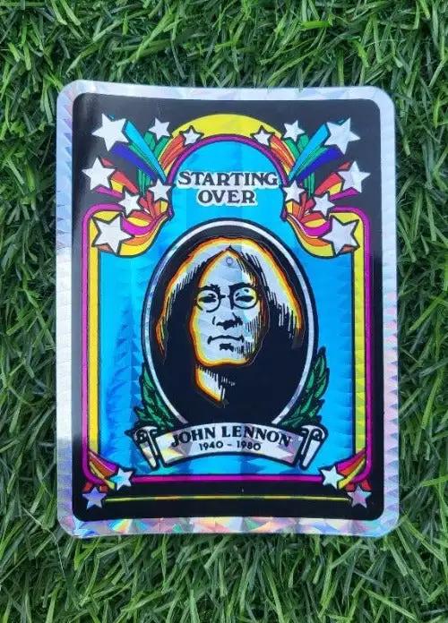 JOHN LENNON DECAL VINTAGE MINT MUSIC MEMORABILIA 1940 - 1980 STARTING