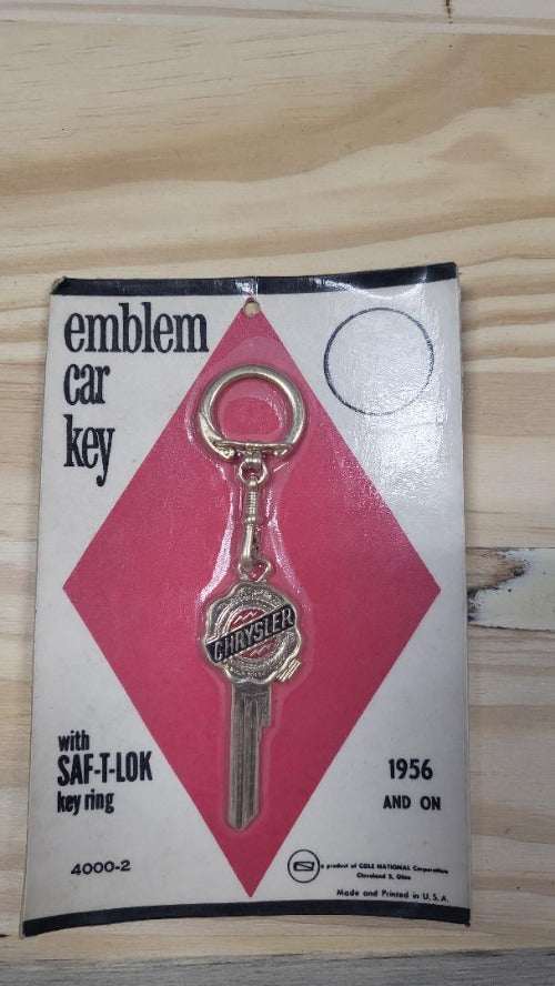 CHRYSLER KEY BLANK EMBLEM